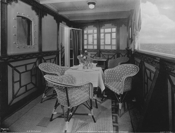 andreaparga7's tweet image. Byron Company, New York, N.Y. M.S. ‘Saturnia’ First Class, Private Veranda, 1928. (F: MCNY) #outsideview
