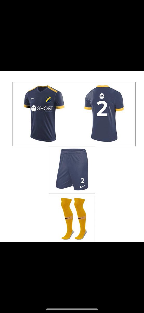 As the new season draws close we are delighted to announce the new 1st Team Sponsor @GhostBroadband and thank them for their kind generosity #newsponsor #mightbrook #newkit #lookgoodplaygood  #gaming