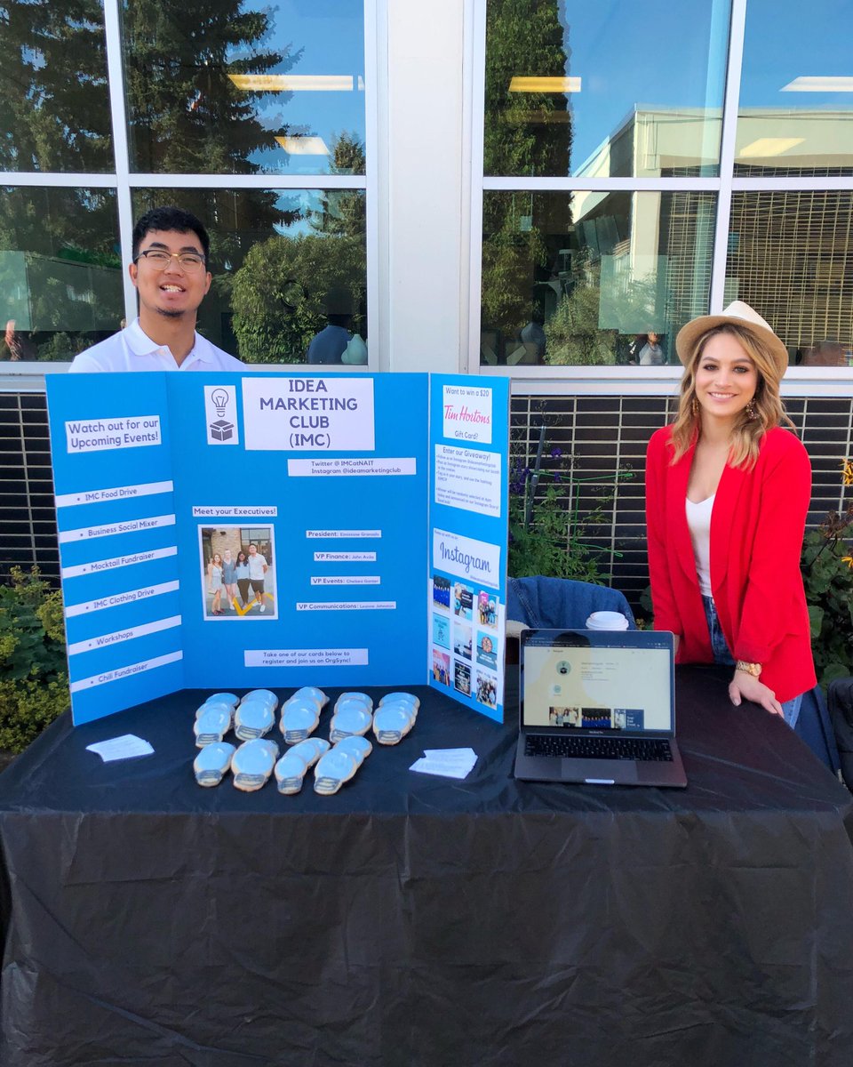 Come visit us by <a href="/NAIT/">NAIT</a> South Lobby for a free cookie and a chance to win a $20 <a href="/TimHortons/">Tim Hortons</a> gift card! #NAITisGreat