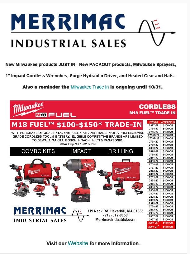 MERRIMAC INDUSTRIAL SALES, INC. (@merrimacindustr) on Twitter photo 
