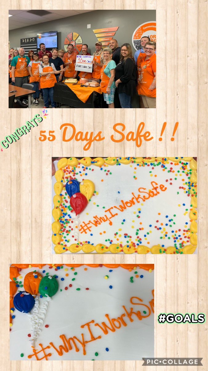 chelzyb20's tweet image. We are 55 days safe !!! Thank you team! Today we celebrate 🎉 YOU!!#WHYIWORKSAFE