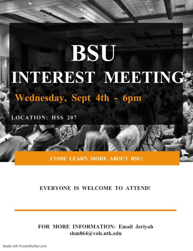 Black Student Union tweet media