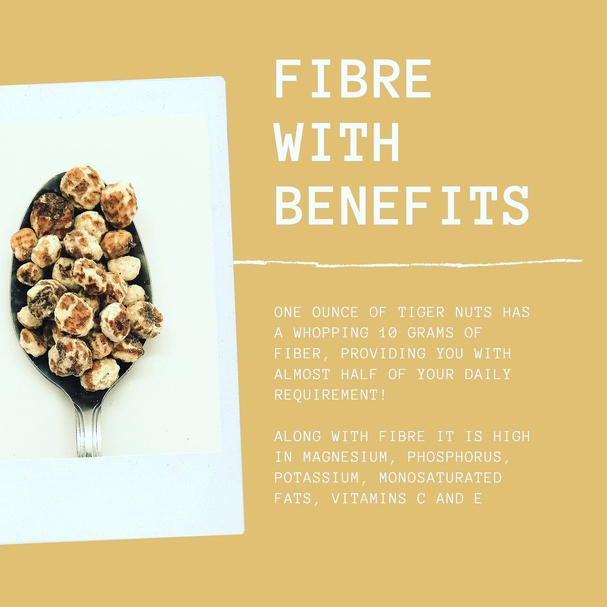 Eating tigernuts are an easy way to reach your daily fibre intake.

#paleo #irishpaleo #glutenfree #irishhealthfoods #irishceliac #prebiotic #gutfriendly #guthealth #aipapproved #aip  #summertime #nobloat #flattummy #weightloss #irishfitfam #irishfitfamily #ketosnacks #irishketo