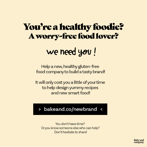 Are you a healthy food lover? Please let us know or share: bakeand.co/newbrand #glutenfree #foodlovers #HealthyEating #foodie #HealthyLiving #Food
