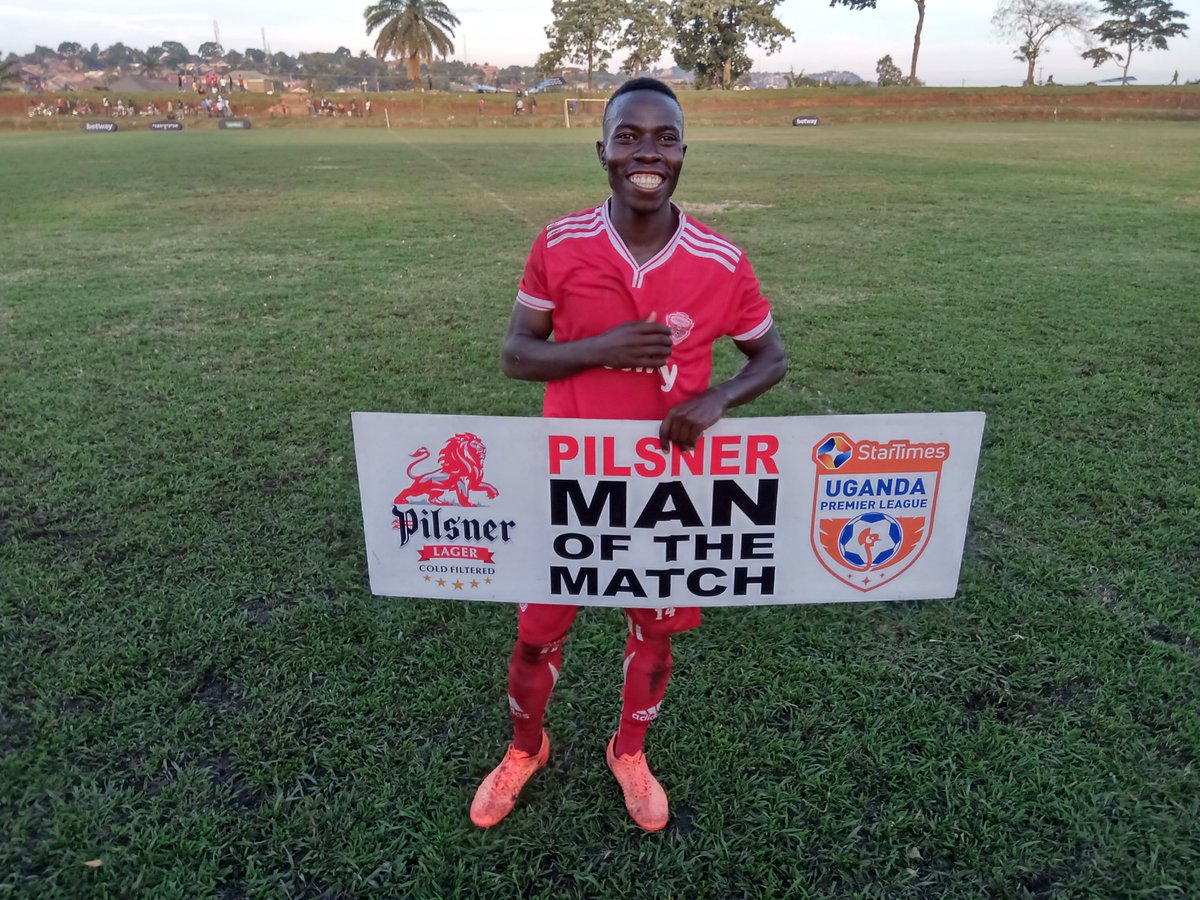 ExpressFCUganda's tweet photo. Frank Ssenyondo voted #EXPBRI man of the match.
He scored our only goal in the 1-1 draw against Bright Stars. https://t.co/SZjS2C8TLW