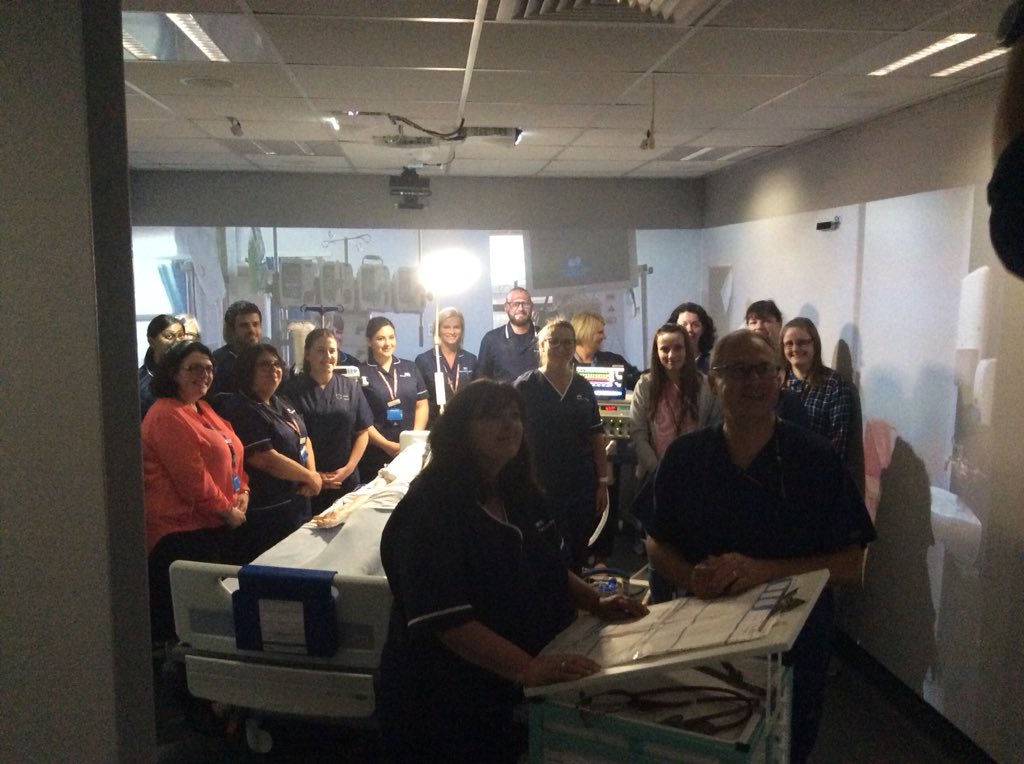OTDTProfDev's tweet image. #OrganDonationWeek2019 Specialist Nurse Organ Donation Simulation training @NorthumbriaUni #DDSim #PassItOn 1st day of our patients journey completed, look forward to day 2 @Sim2AP @dixon_bentley @LeeSusancooke @halgriff @JennyHughesSNOD @originalsmithy