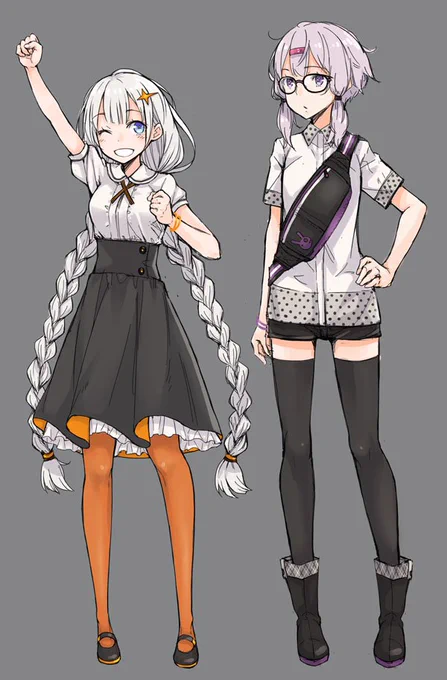 ゆかりさんとあかりちゃん 