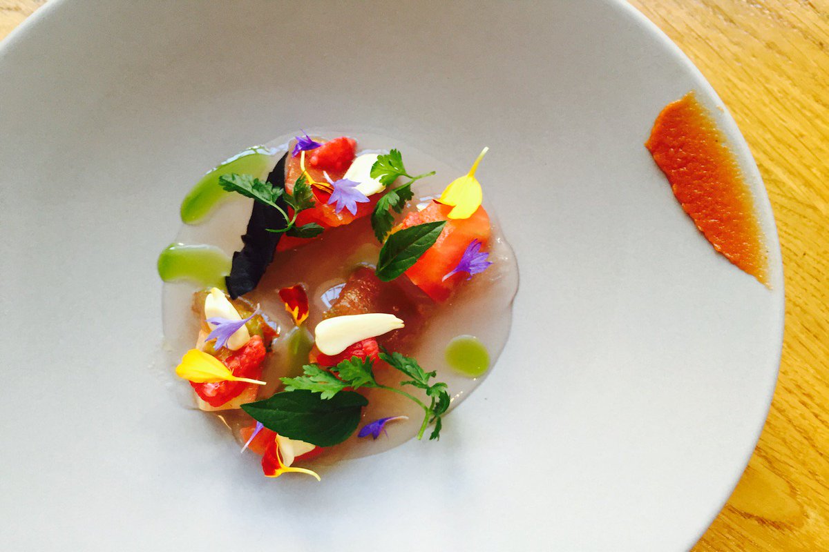 Much has been said about Restaurant <a href="/davidtoutain/">David Toutain</a>, and for good reason. The tasting menus here constantly change, and your meal is sure to be a thing of beauty, whatever you select.⁠ &gt; bit.ly/2jSPaQi #ParisRestaurant #FineDining