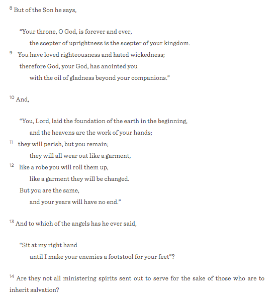 transformedone_'s tweet photo. Today's tweets come from Hebrews 1. Read and discuss with us! https://t.co/P3BZfAn6CJ