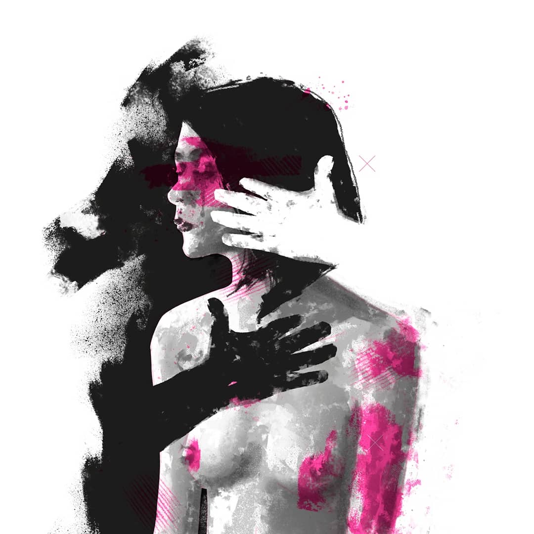 cam_lrg's tweet photo. Les mots et les dessins; voici nos armes. Nous condamnons fermement les violences faites aux femmes. C'est un combat qui ne fait que commencer ! 
Illustration by @croque_cdrik https://t.co/vCD5d3flm9