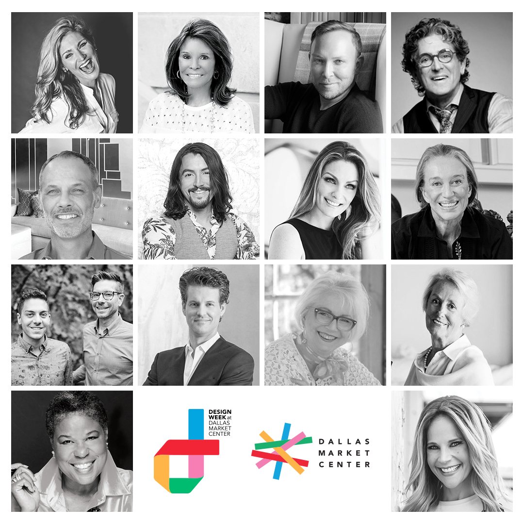 DallasMarket's tweet image. DALLAS DESIGN WEEK, SEPTEMBER 23-26 ⭐ Meet these design stars and experience a week full of inspiration, connection and more design resources than you can dream of. #dallasmarket #dallasdesignweek #designatdmc #interiorlovers #interiordesign #dallasdesign