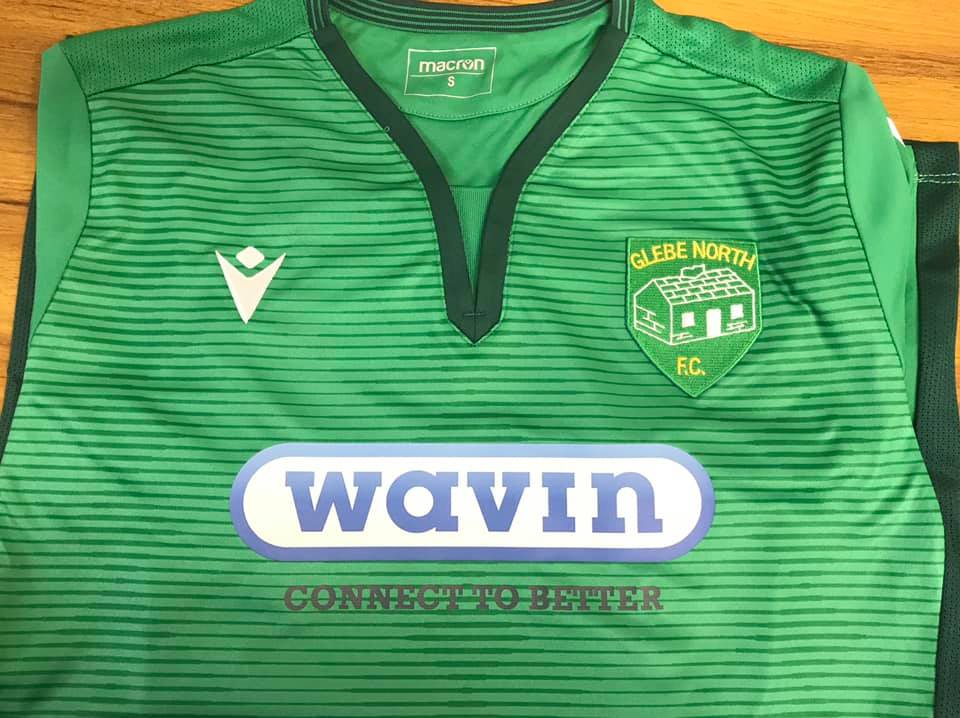 WavinIreland's tweet photo. Delighted to see our Logo on the jerseys! Great working with the local communities. #wavinireland #connecttobetter #wavincommunity #glebenorth https://t.co/kgoMme2Ob8