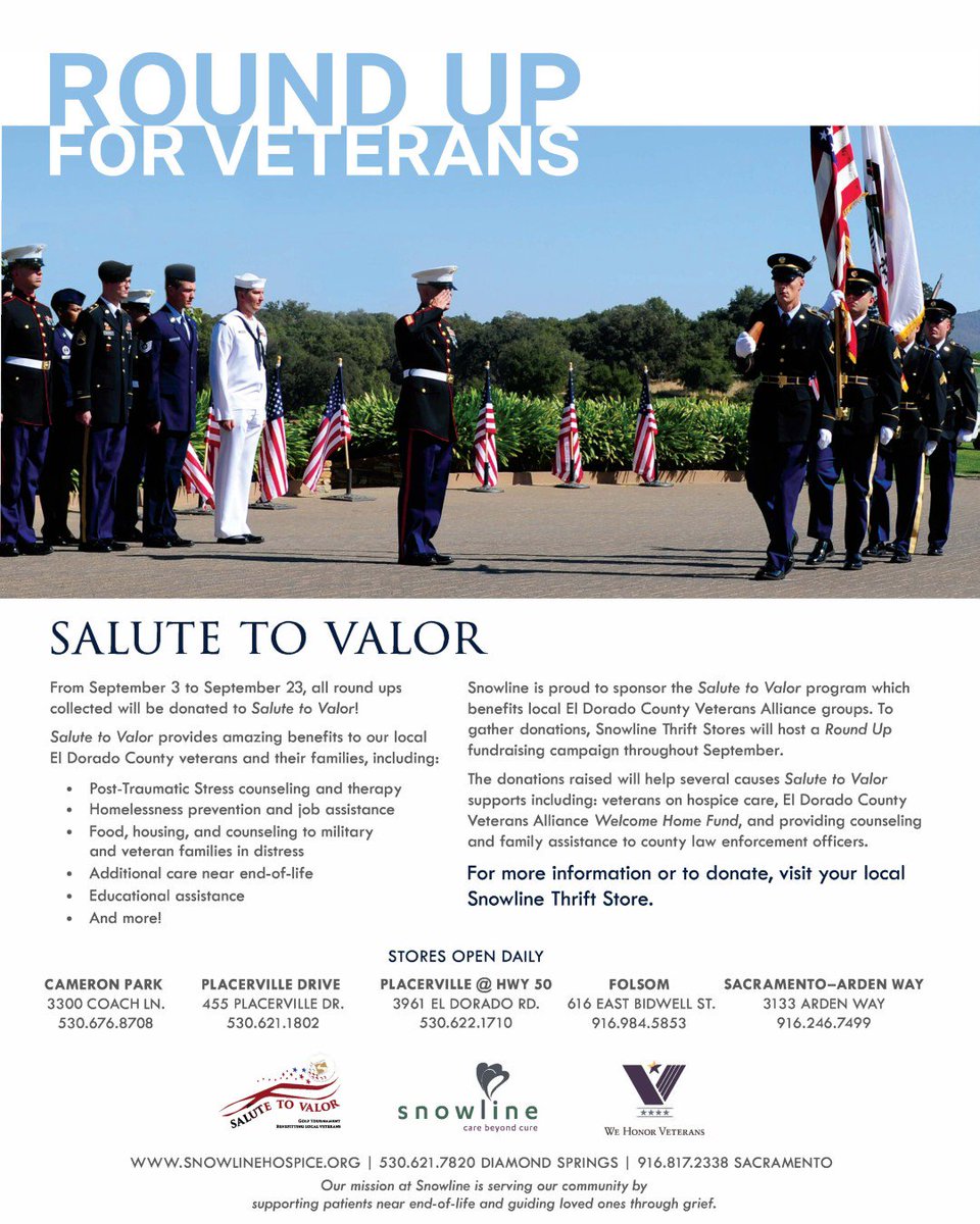 Our Round - U benefits local veterans and their families, including: educational assistance; hospice care; PTS counseling and therapy; paralympic training; food, housing and counseling to military and veteran families in distress; homelessness prevention and job assistance.