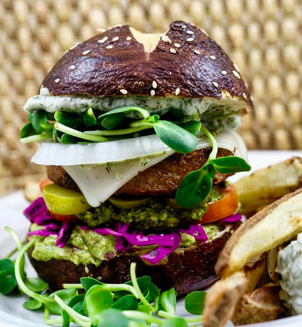 Happy National Burger Day! 🍔 <a href="/hookedonplants/">Hooked On Plants</a>