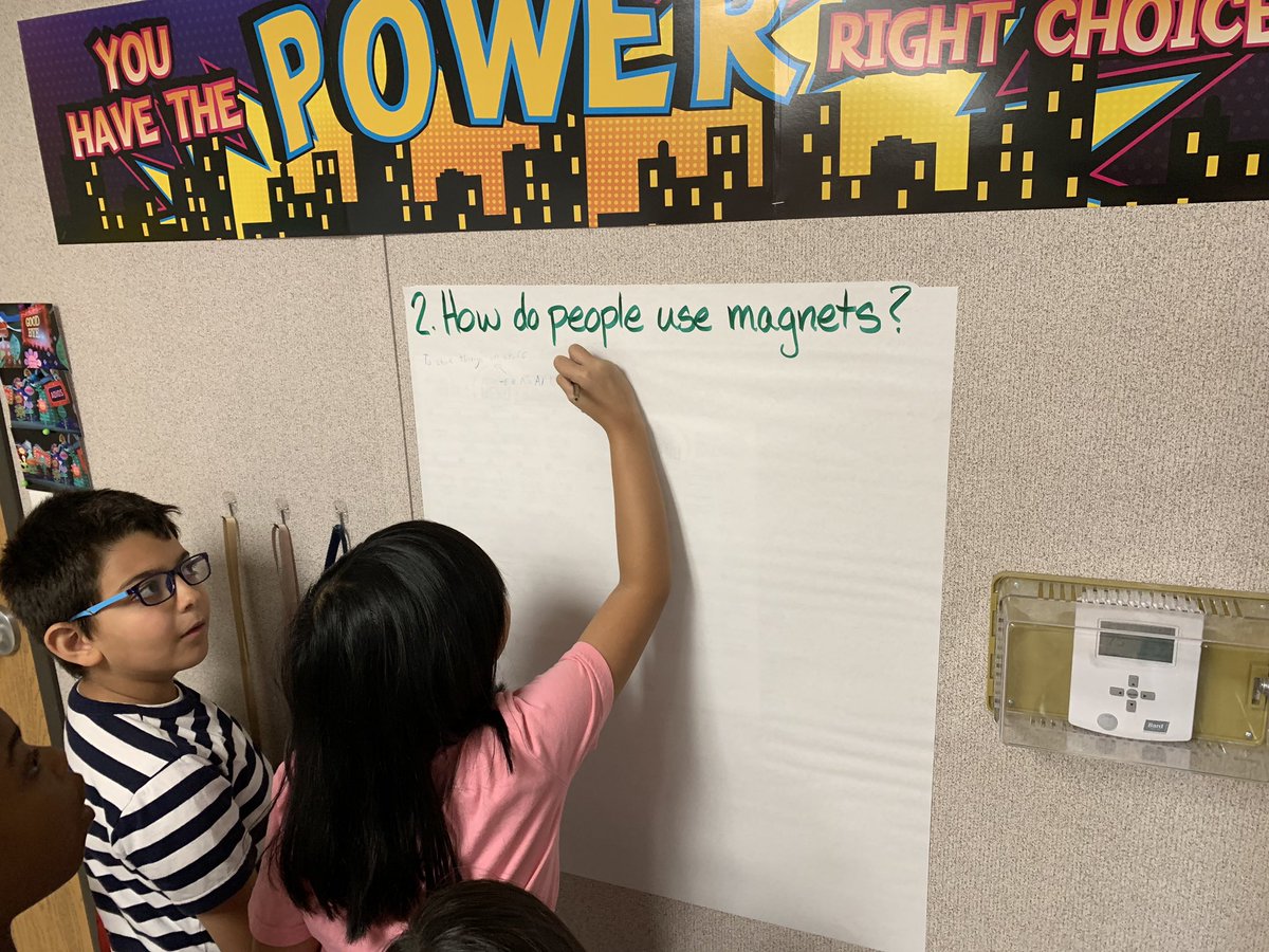 ME_Mustangs's tweet photo. CFA on what students already know about magnets! Great engagement @CarrieGregg4! @ME_Mustangs #MustangNation #WEareME https://t.co/UaQCztYFwh