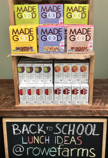 We’re ready for #backtoschool! What did you pack for #lunch today?