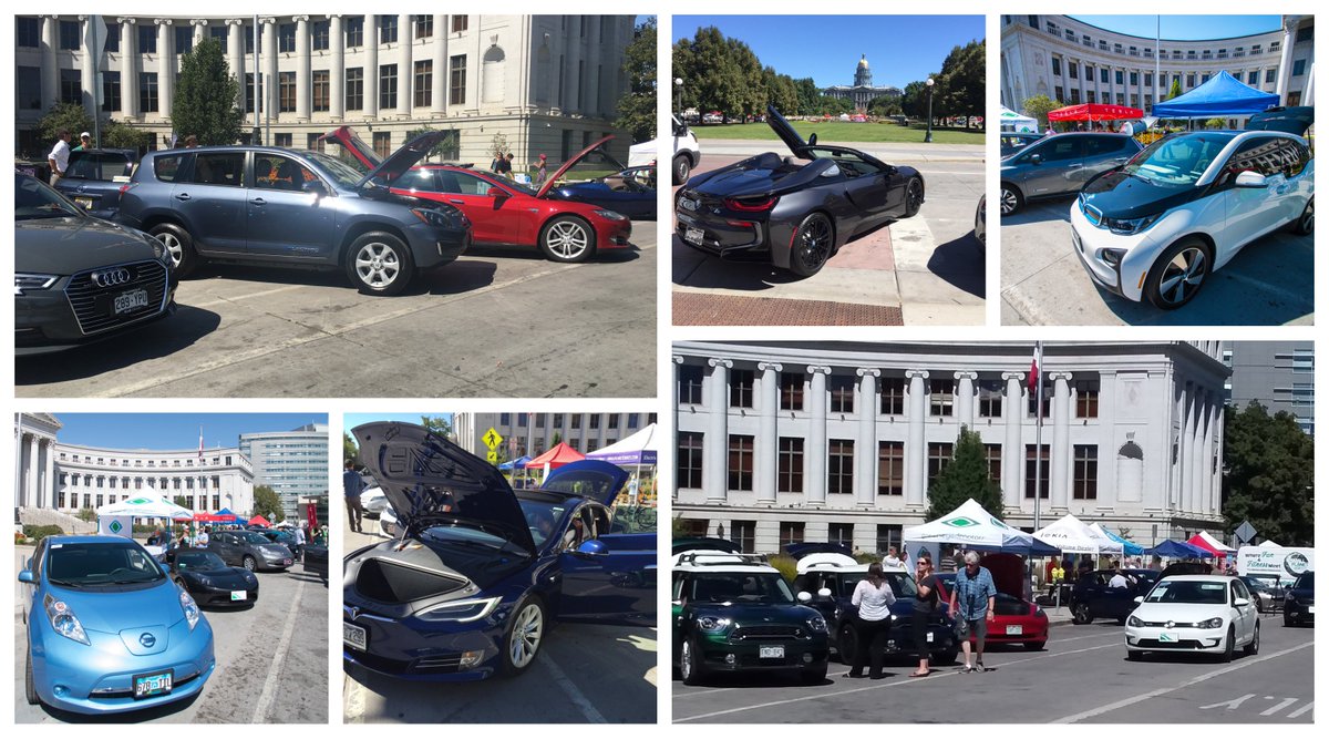 @DDPHE is hosting National Drive Electric Event with opportunity for #EV test drive on 9/19 at the City & County Building in Civic Center Park. Come check it out and get a #freelunch from #CivicCenterEATs.