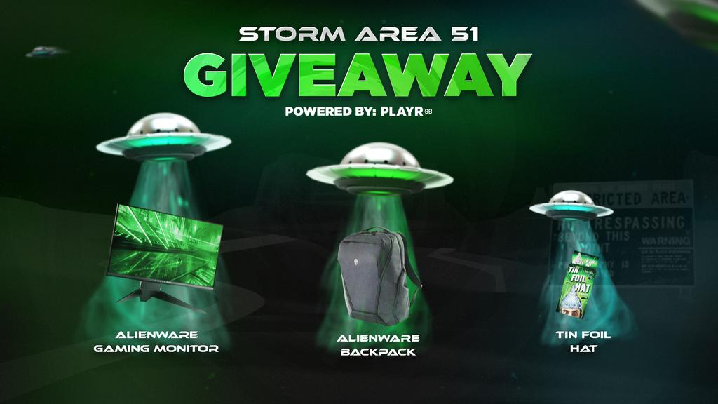 surfgiveaways's tweet photo. 👽 AREA 51 👽

Looking to get set up for September's biggest event? PLAYRgg have your back!

👽 Alienware Gaming Monitor / Alienware Backpack &amp; a Special Addition 😉
👾 Like &amp; RT &amp; Follow
🚀 Tag 3 Friends

🌌 ENTER FOR FREE! 🌟
https://t.co/B3rcQfPxjo https://t.co/xoqb1bXyyq