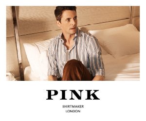 Pink Shirtmaker London announces Matthew Goode as brand ambassador for its  new generation of shirts - LVMH