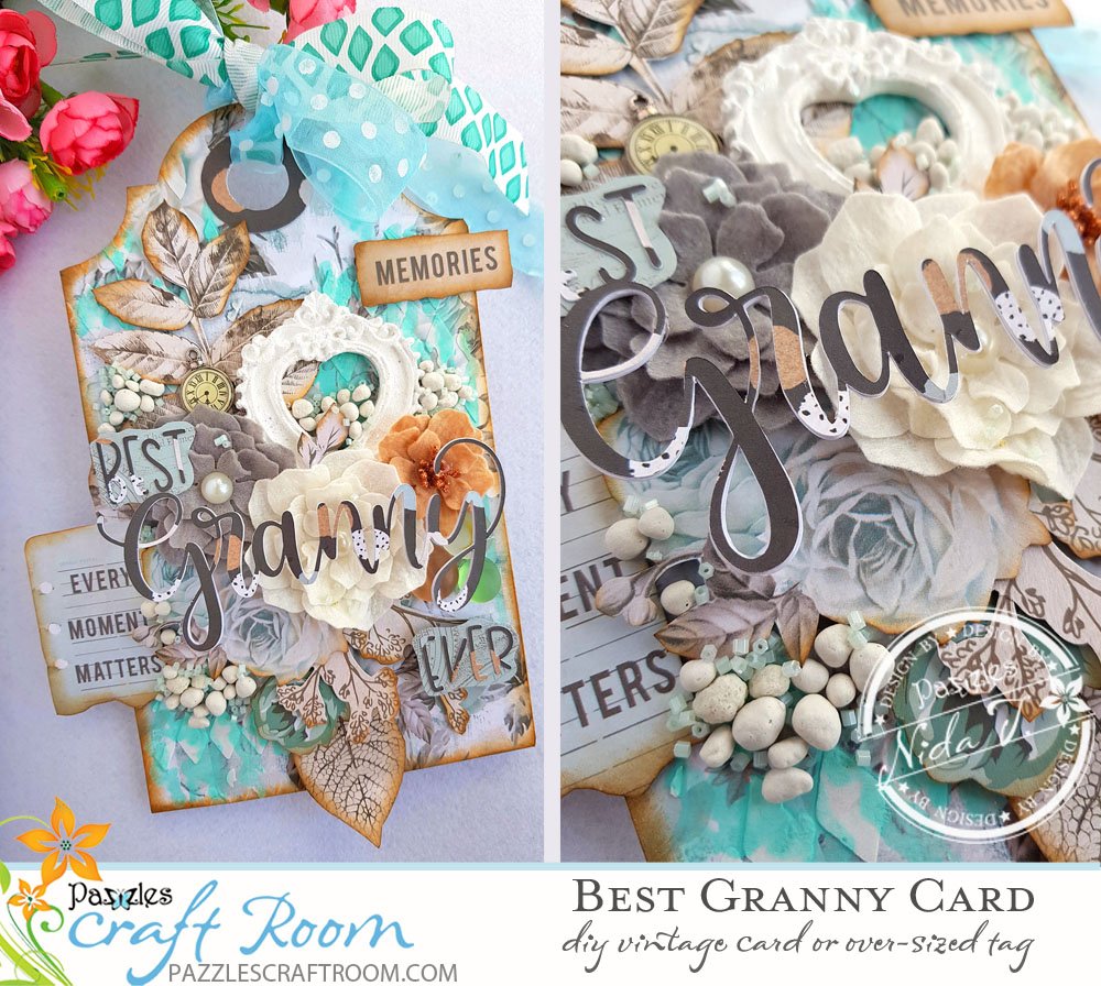 Pazzles's tweet image. Show grandma how special she is when you give her this beautiful multimedia, vintage card or oversized tag designed by Nida Tanweer of Nida's Handmade Cards!
pazzles.net/wordpress/2019…