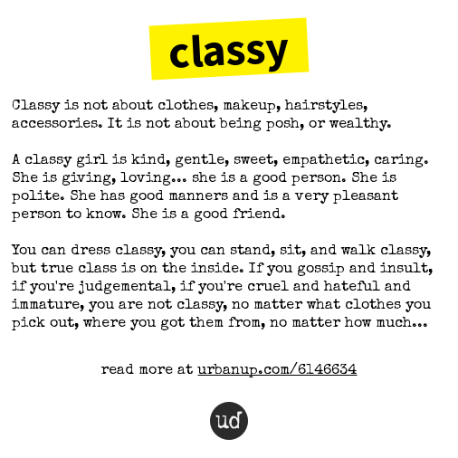 Classy Definition