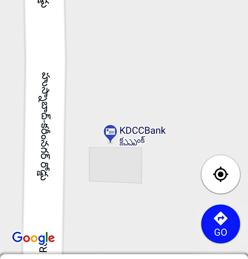 Thirupathi7676's tweet image. This is the translation of Google.
#GoogleMaps #googletranslation
This is how kdccbank translated to telugu
