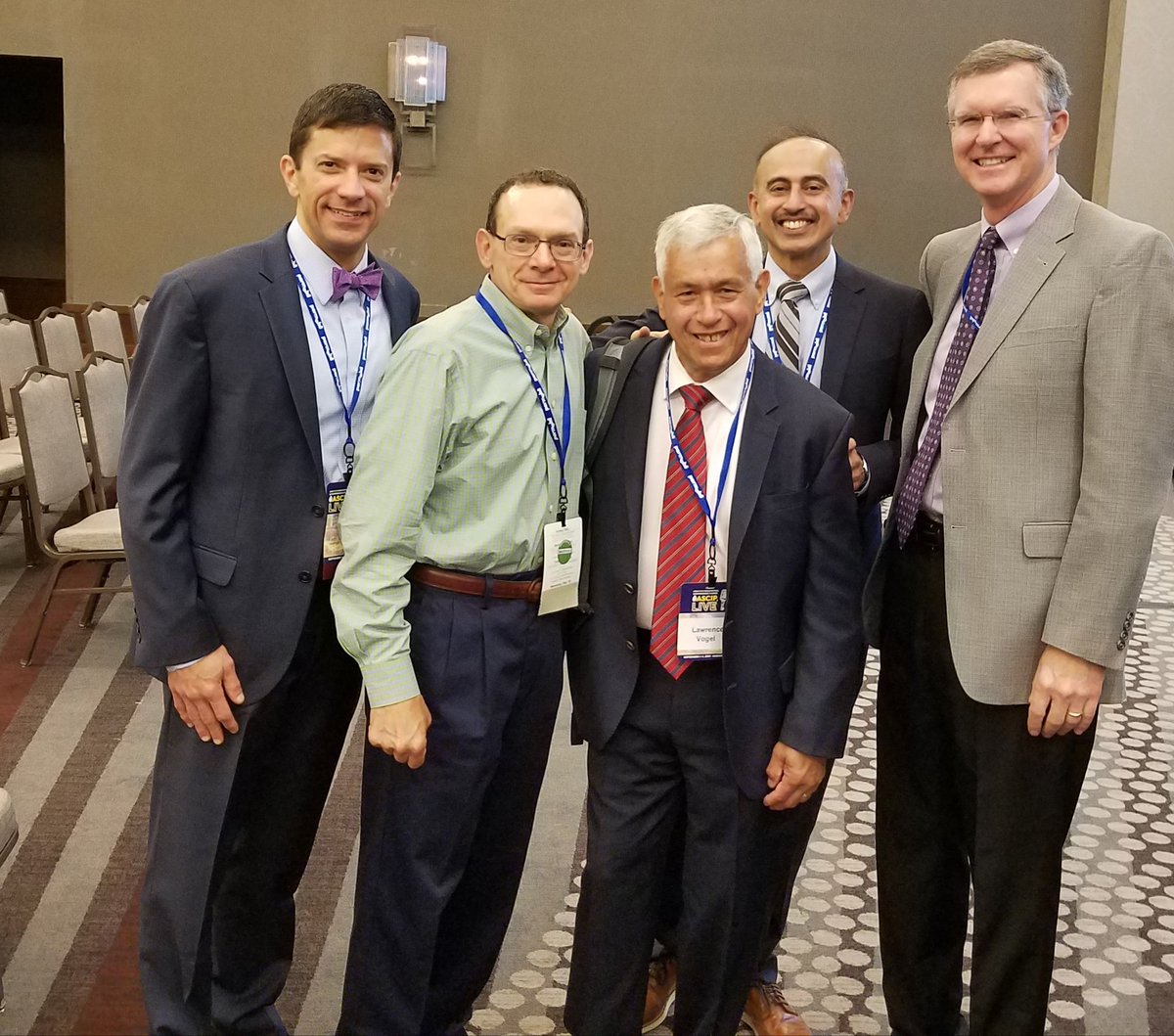 wbockenek's tweet photo. ASCIP, Live from Nashville. APS and ASCIP leadership past and present.@vishrajmd @wbockenek @CarolinasRehab @ABPMR @AtriumHealth #ascip https://t.co/1PxZhKfJct