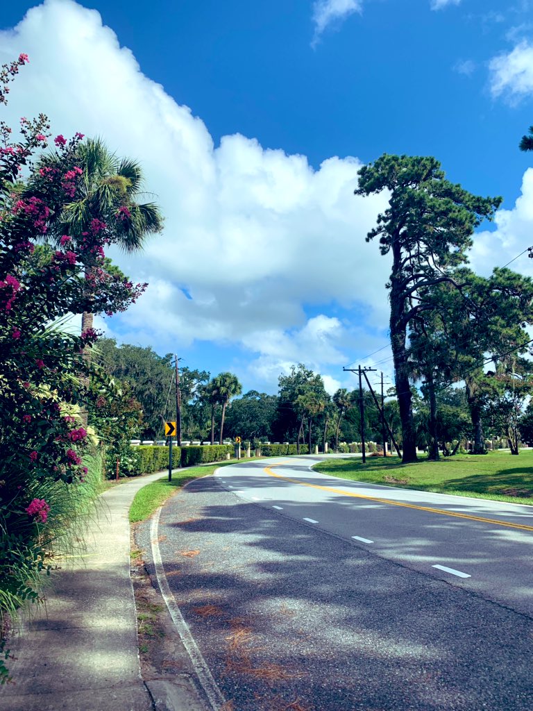 missliz31's tweet photo. My perfect view 🌴 on our perfect little island 🌴 as I finished my perfect six plus miler today• I LOVE you #OTFSavannah 💪🏻but I needed to talk to the road today in a bad|bad way• and I had no idea until I started running••••🏃🏽‍♀️#WinTheRun #JustKeepRunning https://t.co/3ou64dgv2P