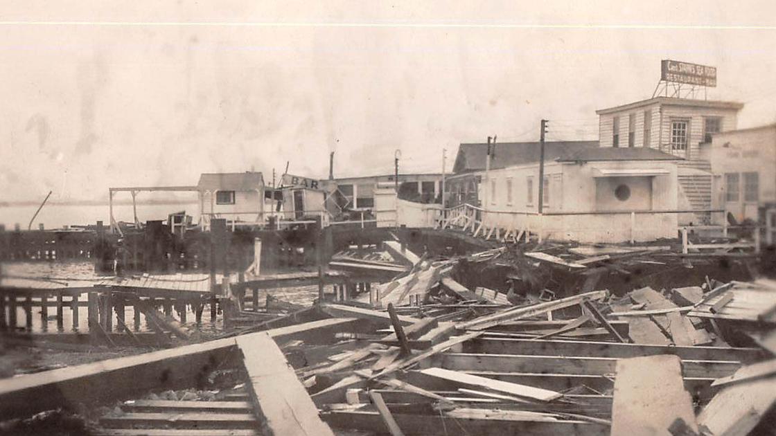 Weather is so much more nuanced than we believe! Great Atlantic Hurricane of '44 caused massive AC damage without making landfall #extremeweather  bit.ly/34eVOTz