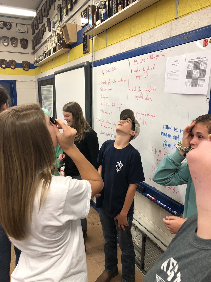 WR_FFA's tweet photo. We had a great time at our first FFA Friday this past Friday! Power U was filled with line dancing, ping pong shake, cookie face, and fishin’ for freshman! We hope to see everyone at our next FFA Friday!! #wrffa #ncffa https://t.co/2IV0175pZ8