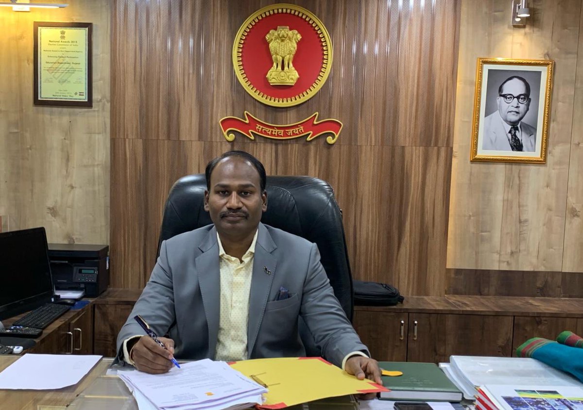 Joined as Collector and DM in Kachch District. Privileged to lead the largest district of India. Will try my best to deliver results for the people. #GoodGovernance <a href="/pkumarias/">Pankaj Kumar</a> <a href="/CMOGuj/">CMO Gujarat</a>