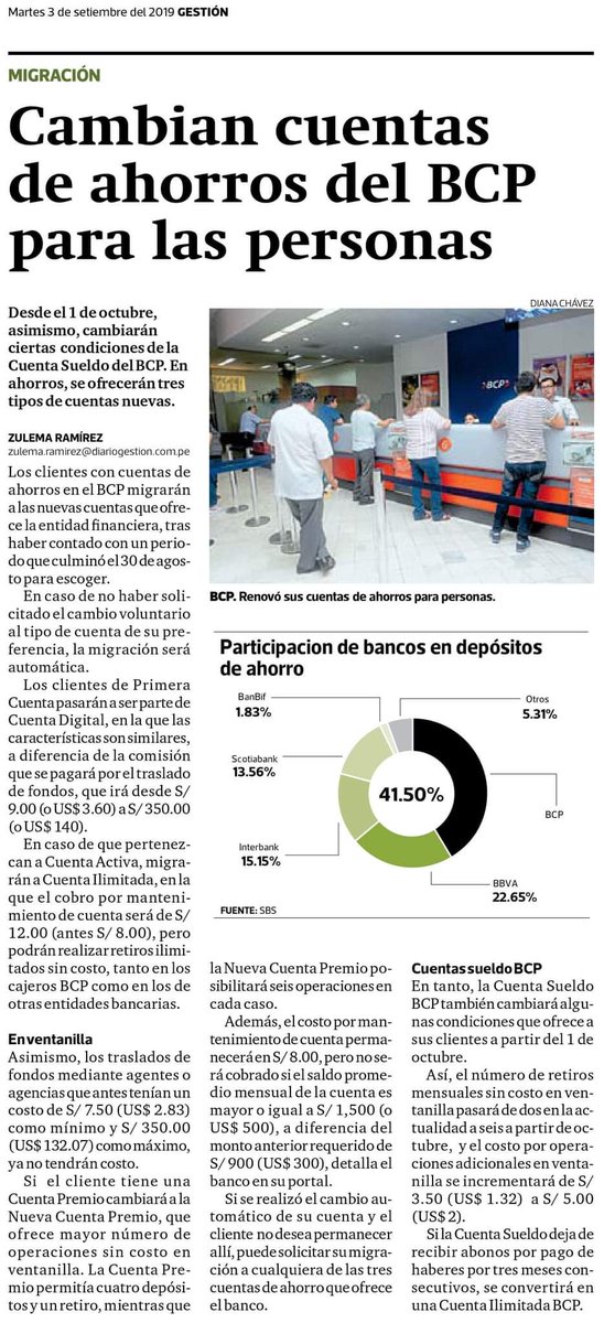 VRyAso's tweet photo. Cambian modalidad de las cuentas del #BCP 🤔 https://t.co/mZ1Hgj8L3i