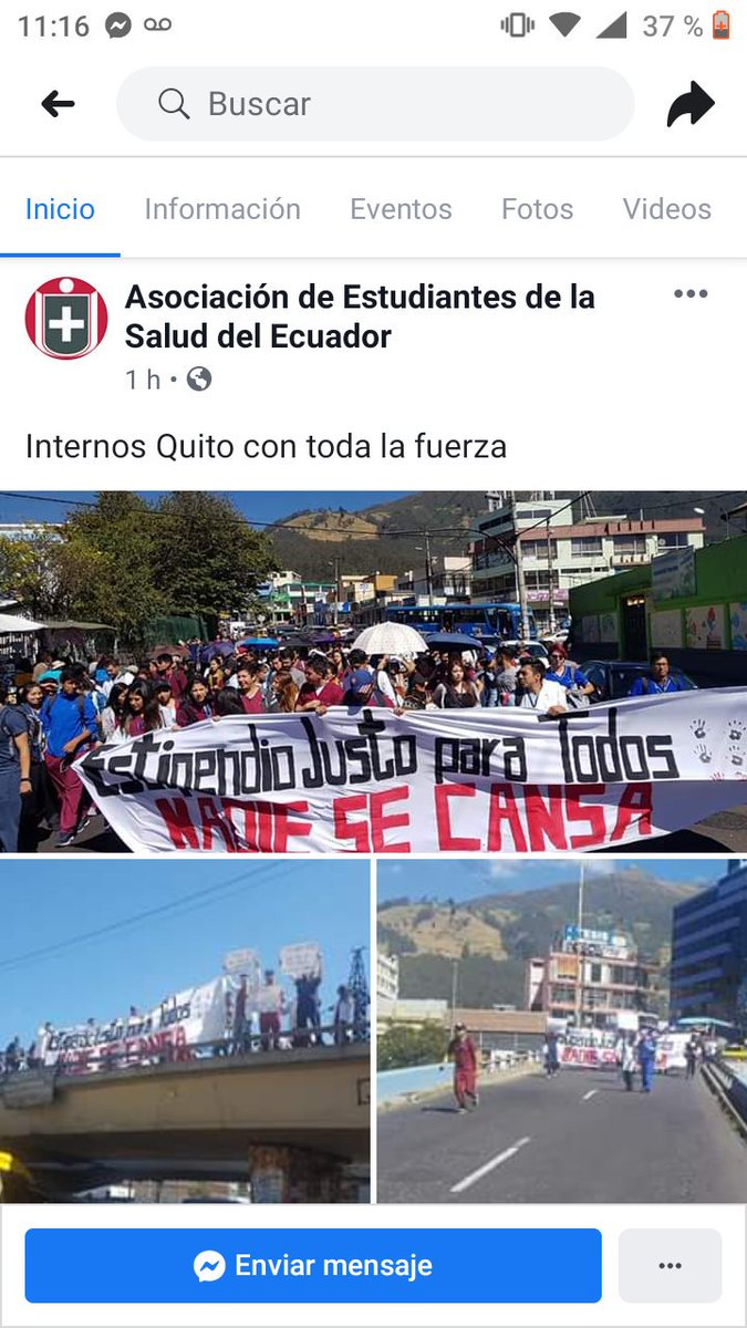 AESEEstipendio1's tweet photo. @elcomerciocom #NadieSeCansa #EstipendioJustoParaTodos
No nos cansamos ni nos cansaremos hasta que se derogue el acuerdo LUCHAREMOS! https://t.co/mqvDy07pVF