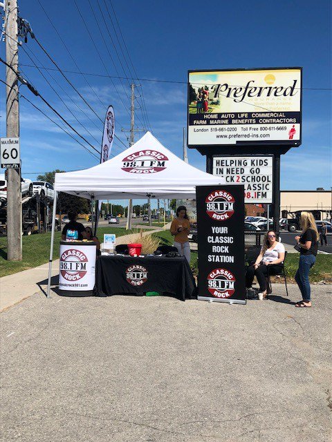PreferredWeAre's tweet photo. Rock Back to School at Preferred was a great success! @ClassicRock981 Live-On-Location &amp; great guests for lunch! #BestFirstDay Program supporting @TVeducationFdn @TVDSB &amp; @TSALondon #RockBackToSchool #PoweredByPreferred #MoreRockLessTalk #HelpingKidsInNeed #TVEF #TVDSB #LdnOnt https://t.co/hKt1bTRPZm