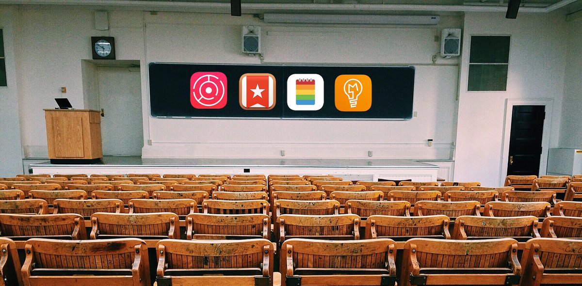 We take a look at 4 apps that help you get through your school day, from organization, class scheduling to mind mapping.

appdacity.com/best-back-to-s… #educationalapps #education #productivityapps #wunderlist #classtimetable #memorado #thoughtsapp #todolist #braingames #timetables