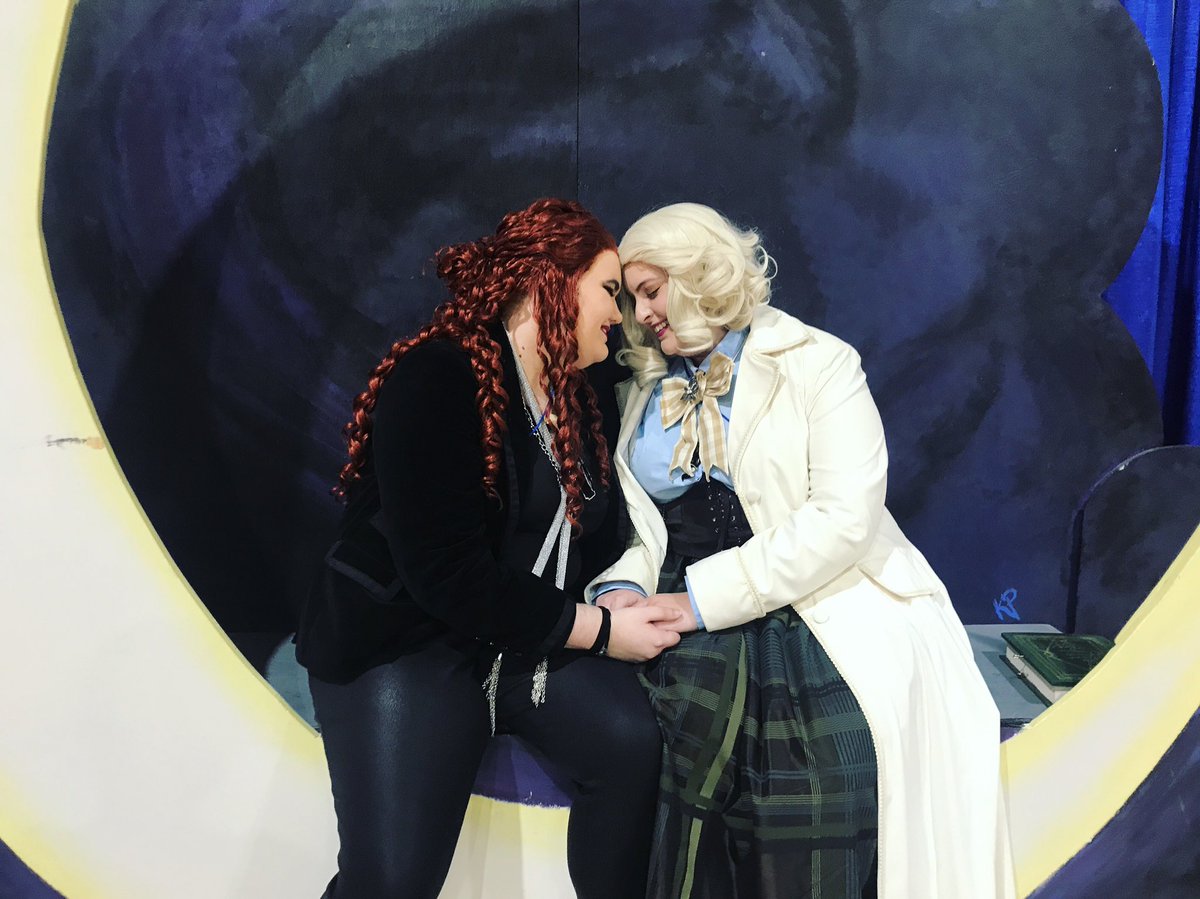 To the world 🌙

My lovely partner and I got to wear Crowley and Aziraphale again together this past weekend at <a href="/otakufestfl/">OtakuFest | オタク祭り</a> 🥰
#GoodOmens #goodomenscosplay
