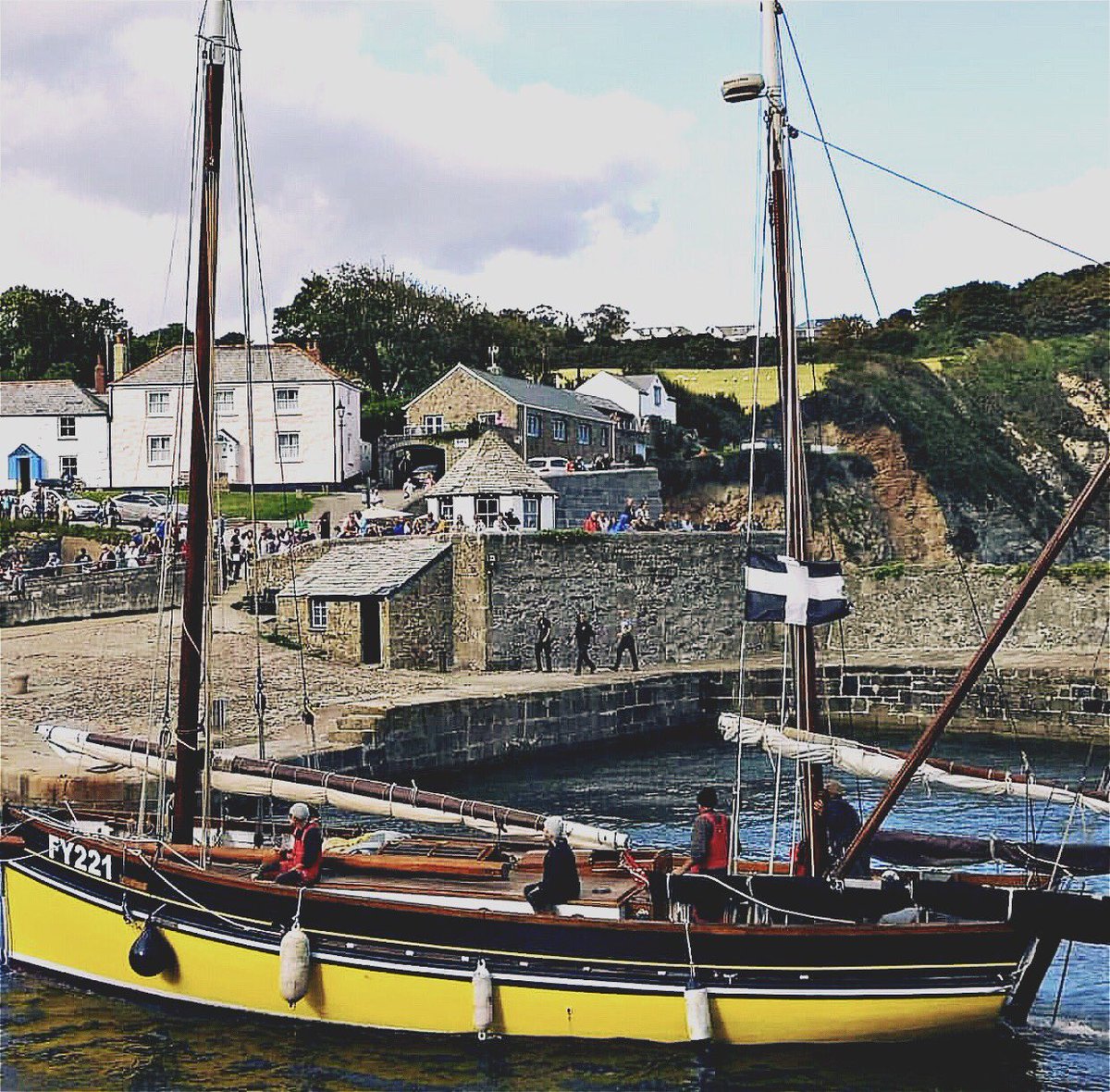 Many lovely memories but Charlestown in the sun might be our fave <a href="/BucketSpadeCW/">Bucket and Spade Cornwall</a> #lovecornwall