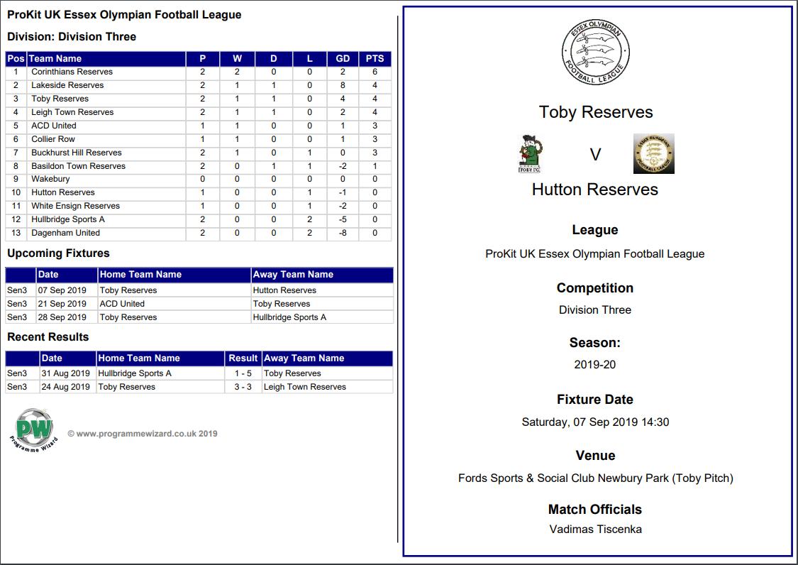 TobyFC_'s tweet image. I just generated a digital programme for Saturdays game against @huttonfc using @ProgrammeWizard.  It's really easy and pulls your data from the FullTime website, so you dont need to input anything.  Plus they've made it free for @EOFL teams to trial the service.