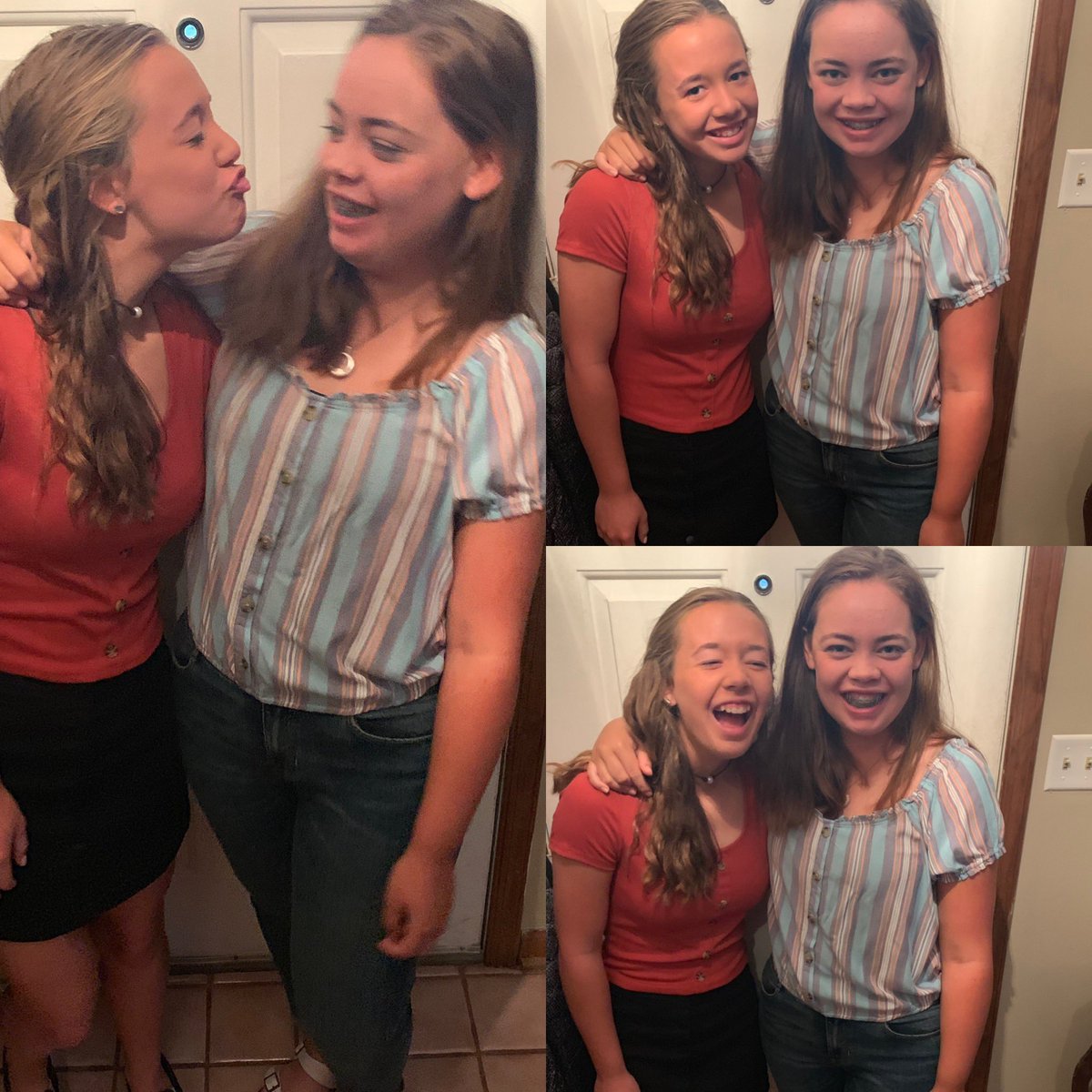 First day as a Freshman and Senior. #VBDayOne <a href="/vbschools/">VBSchools</a>