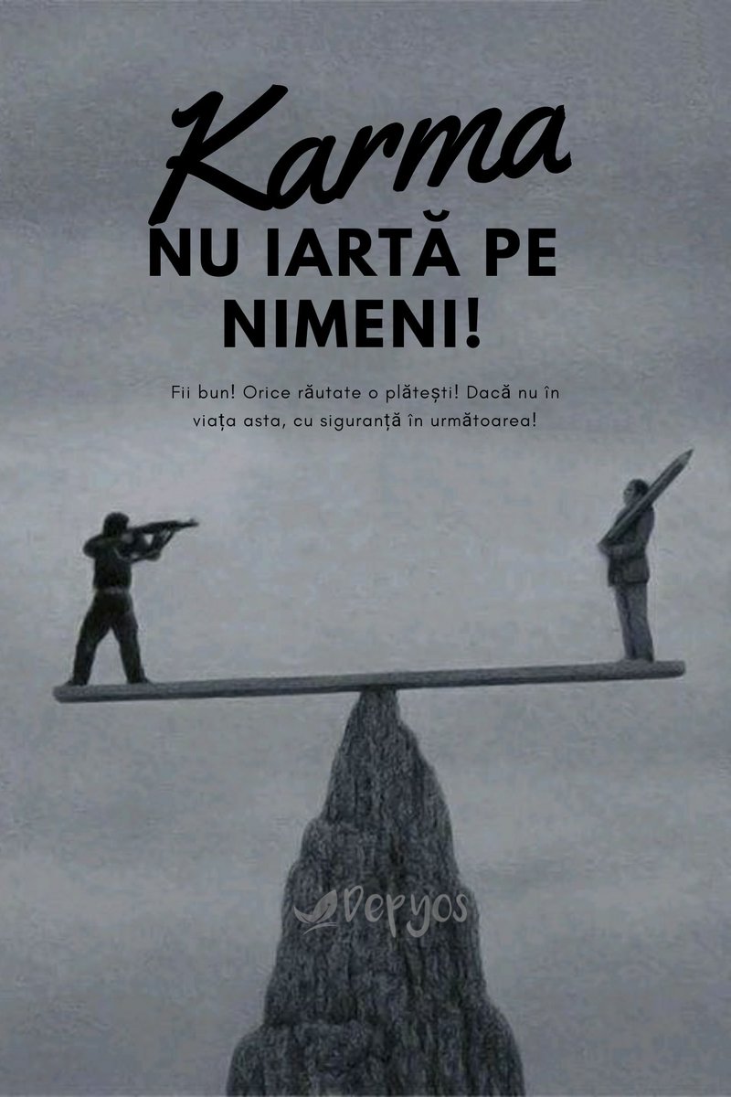 Depyos365's tweet photo. Karma nu iartă pe nimeni!

@ https://t.co/rOqzttDDk0 https://t.co/P20sfZMVv9