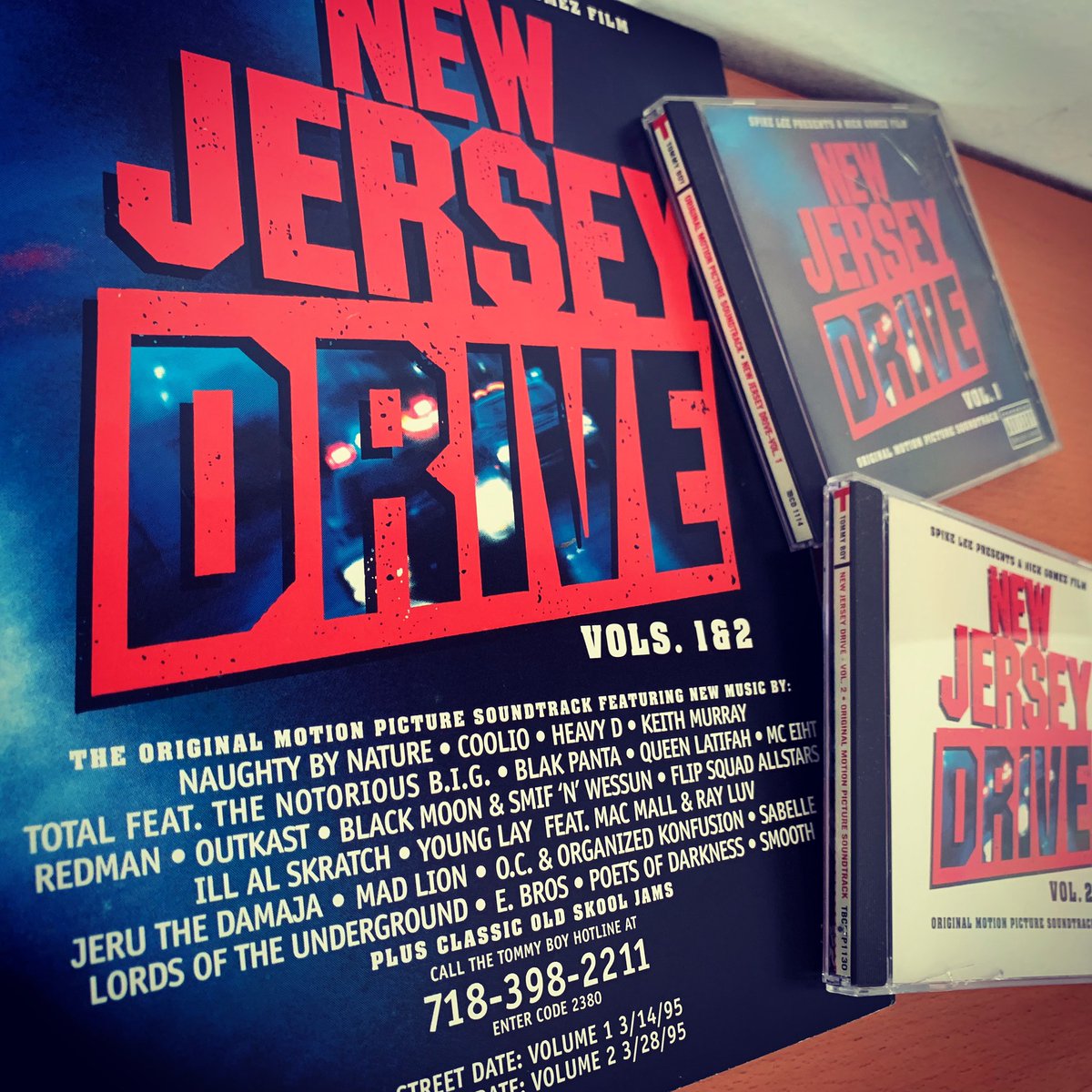 New Jersey Drive vols. 1 & 2 #classic #hiphop #soundtracks #hiphopgods