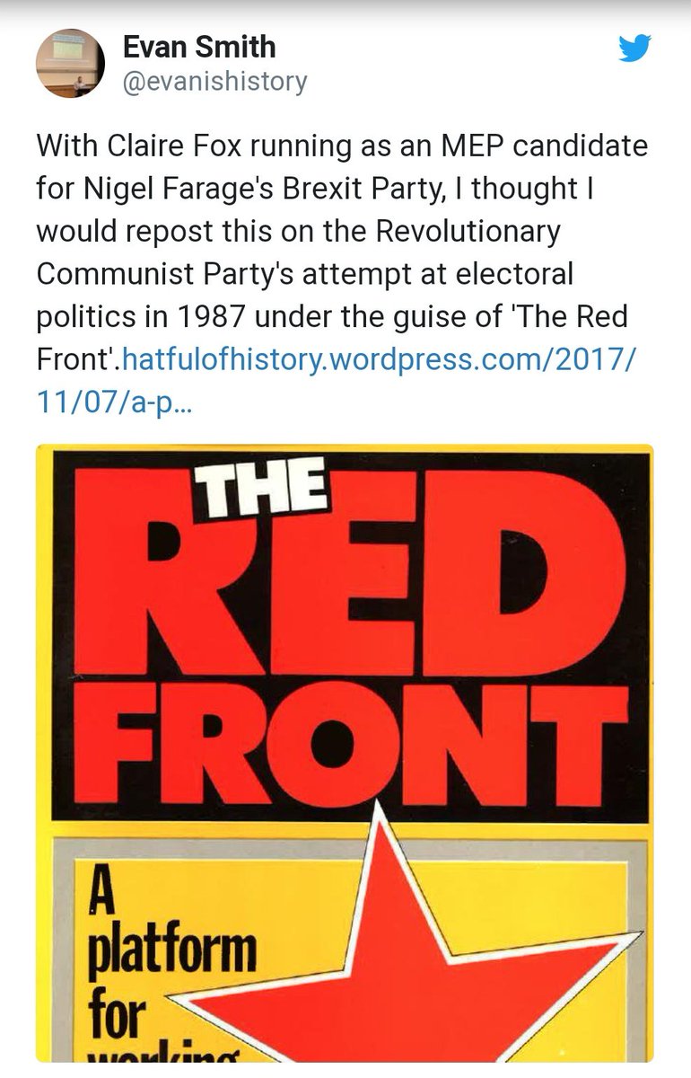 Let's return to Mirza and her soulmates Fox and Hewson, who all have much in common. All had their roots in the Revolutionary Communist Party and Living Marxism and have crossed the political spectrum from far left to far right, probably taking a short cut via the dark side.