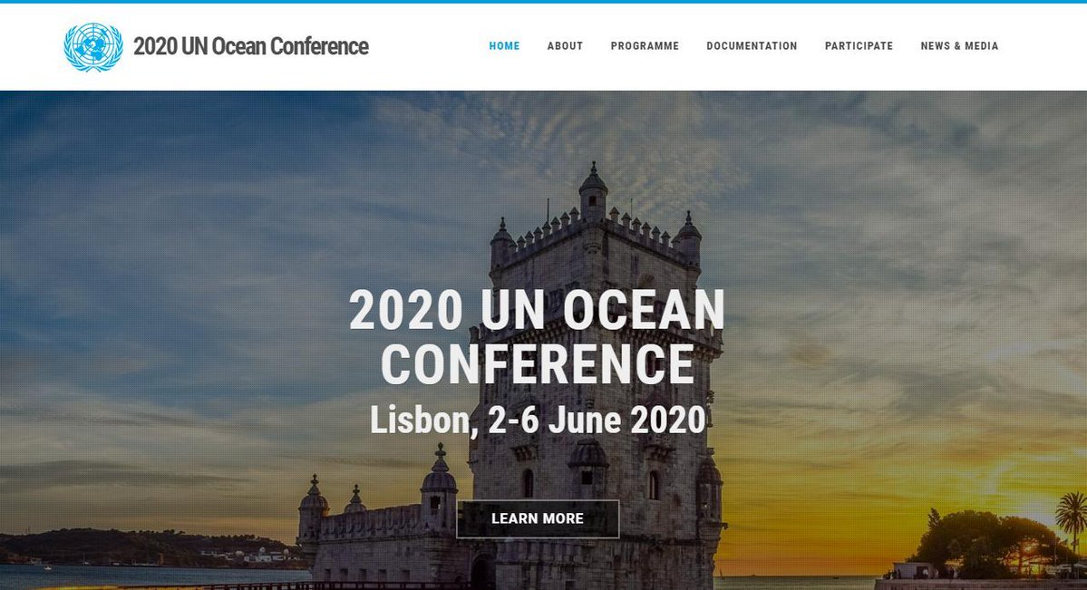 The official website for the 2020 @UN #OceanConference is now online! Find out how to register for Lisbon 🇵🇹 here: oceanconference.un.org #SDG14 #GlobalGoals #SaveOurOcean🌊