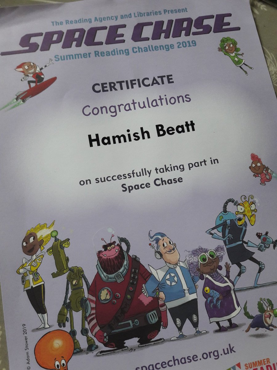 ClaireBeatt's tweet photo. It's time for Hamish to leave his #ReadingDen and head back to school! Thanks for the #SpaceForReading challenge @readingagency https://t.co/Dk2PXlqtrl