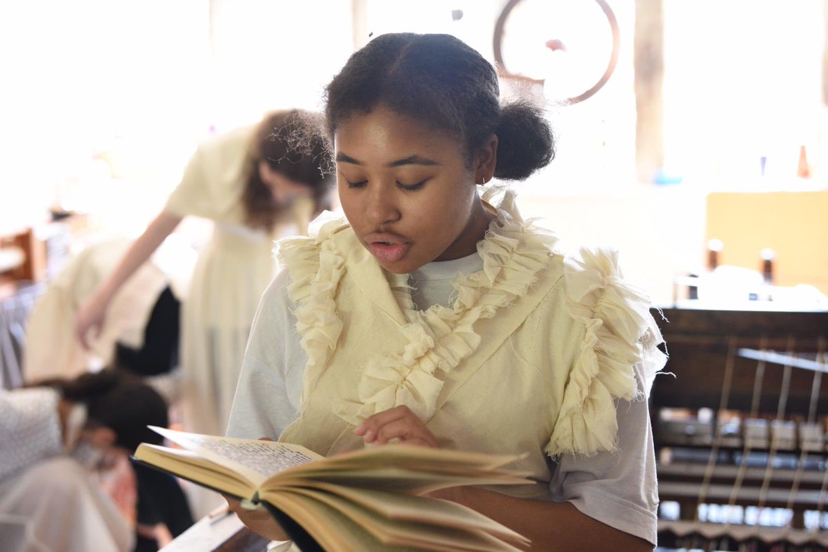 hebdenblog's tweet photo. Run of the Mill. Fabulous summer heritage project directed @livracey & @choltheatre. Such incredible girls from #kirklees. What an absolute credit to the district! #ignite #IVE #kickthedust #notrunofthemill https://t.co/fpciywo8C7