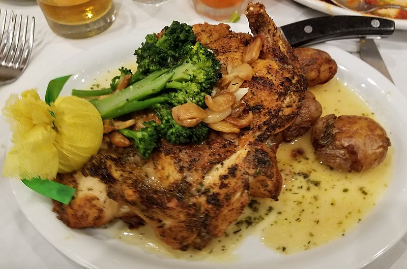 Don't know what day it is!? Let us do the heavy lifting tonight! Enjoy our Pork Chop Vesuvio - olive oil, garlic, white wine, italian herbs! 😍