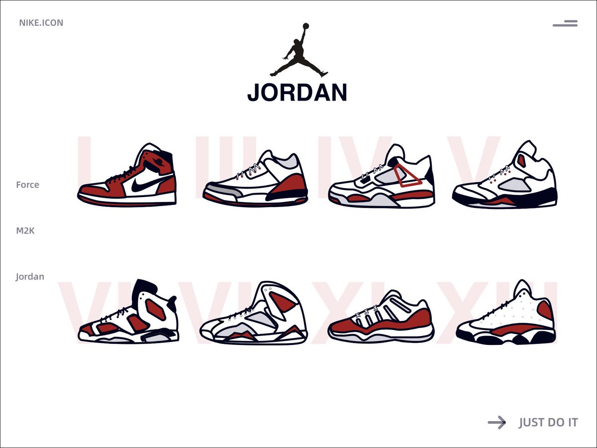 ysDkbofw3KD1hPB's tweet photo. A set of original air Jordan ICONS
#icon #uidesigner #outline #uiux #behance #drribble #ui #uidesign #iconclub #iconography #icons #iconclub https://t.co/1sdWDhJFlP