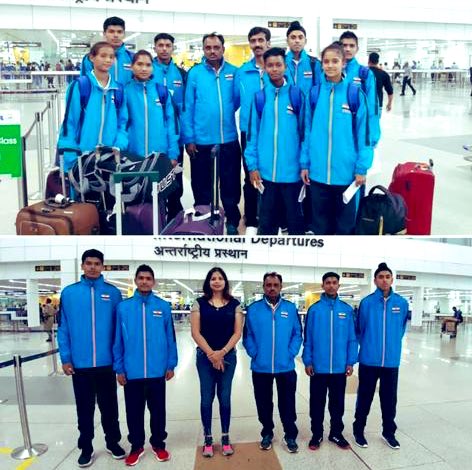 The boys and girls team representing India from SAI have reached Vladivostok, Russia.  @vladivostok_official They will be competing in the 3x3 event for both boys and girls at the 10th Asian Pacific youth games. <a href="/Divyasingh04/">Divya Singh (दिव्या सिंह )🇮🇳</a> and <a href="/rajeshverrao/">Kalva Rajeshaver Rao</a> are coaches for Indian teams.