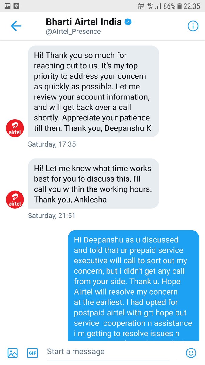 radhamohan_rj's tweet photo. It's pathetic that after my persistence follow-up n false promises from @airtelindia issue is not resolved rather they r avoiding it now without taking responsibility. It's pathetic. Unexpected. Worrisome. Sign of downfall. @airtelnews @Airtel_Presence @sunilbmittal @GSMA https://t.co/S9nmtdVHTH