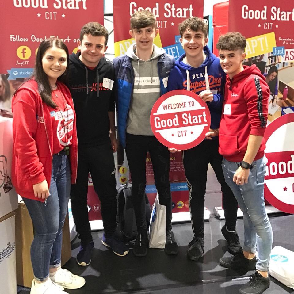 MTU_ie's tweet photo. Thoughts of some new first years at Registrations today... โIโm looking forward to meeting all sorts of people,โ Robyn; โI heard great things about my course,โ Lauren; โIโm nervous because itโs so different to school,โ Ryan. #itsdifferentforeveryone
#goodstart2019 #welcometoCIT https://t.co/clX2RWNJAu